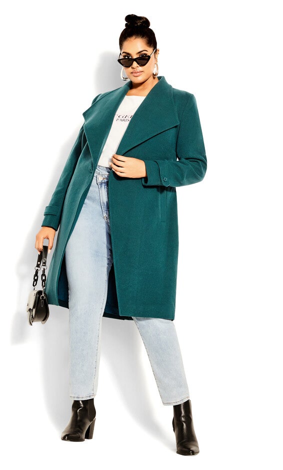 So Chic Coat - alpine, GREEN, hi-res image number 0