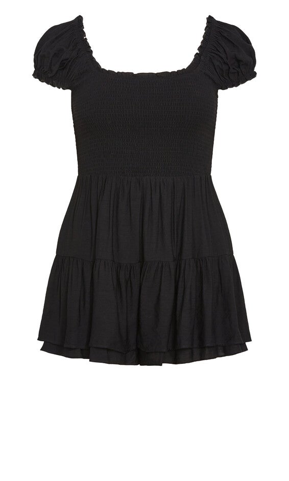 Zuri Playsuit - black, BLACK, alternate image number 4