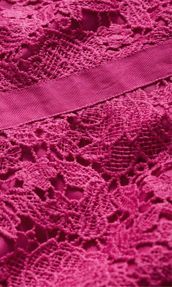 Priscilla Lace Dress - lilac rose, PINK, alternate image number null