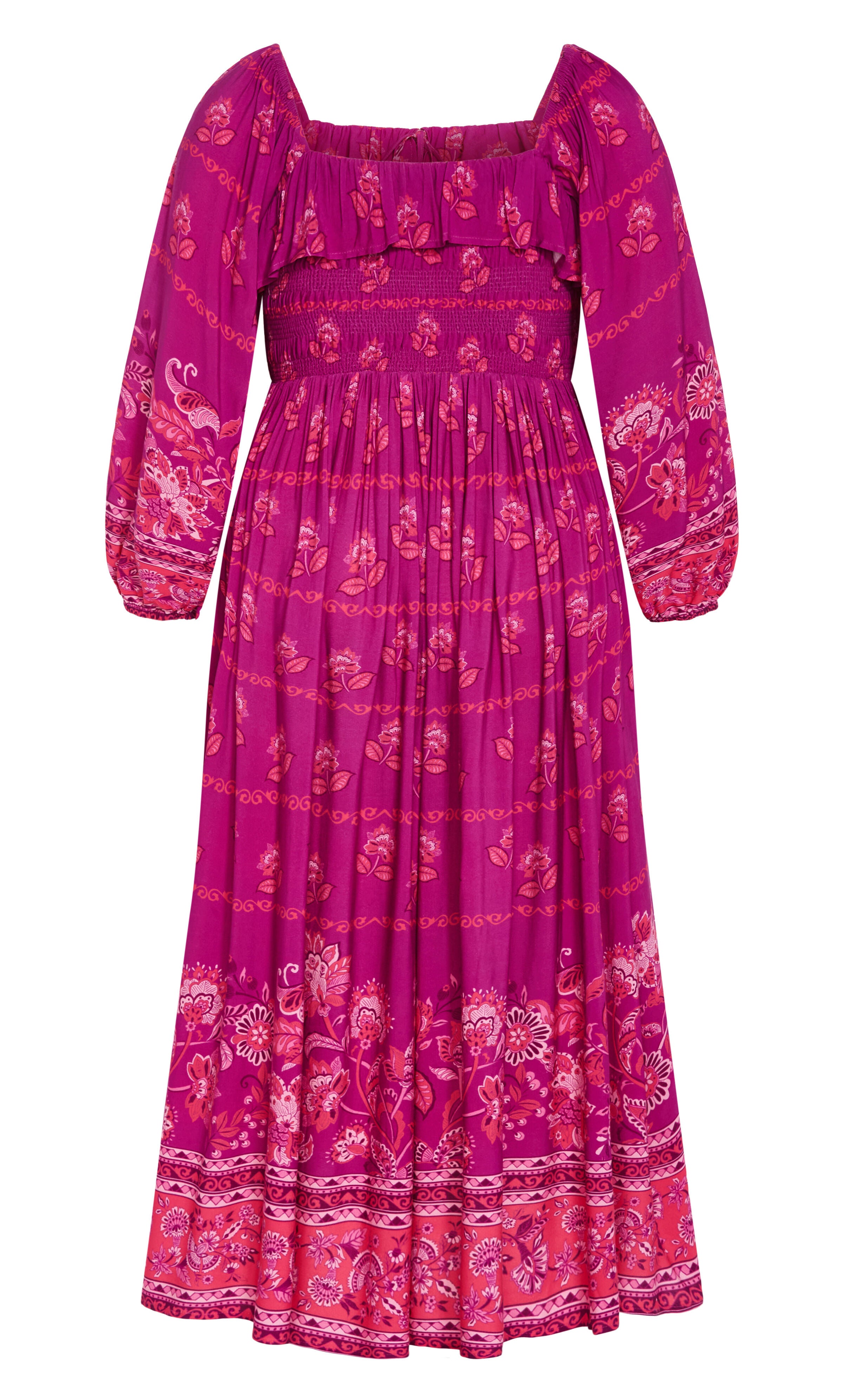Estelle Maxi Dress - magenta, PURPLE, alternate image number 5