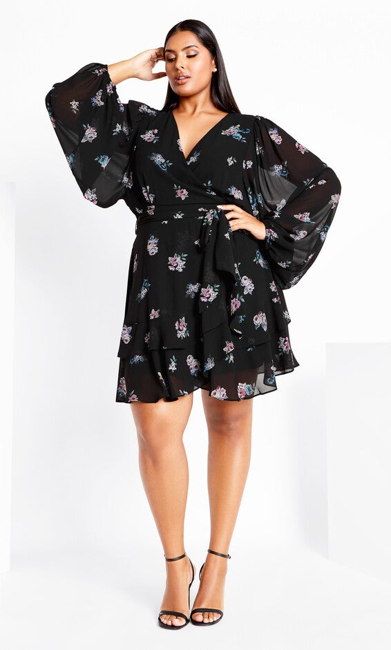 Jemina Dress - rosebud, VINTAGE, hi-res image number null