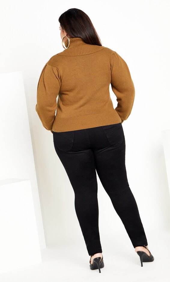 Softly Sweet Jumper - caramel, BROWN, alternate image number 3