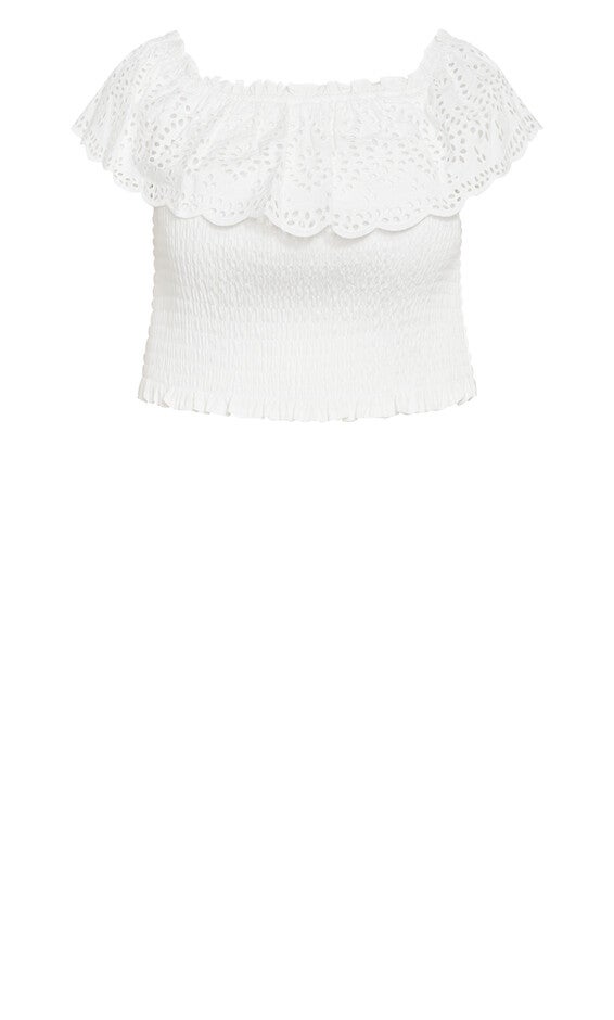 Jayde Top - ivory, IVORY, alternate image number null