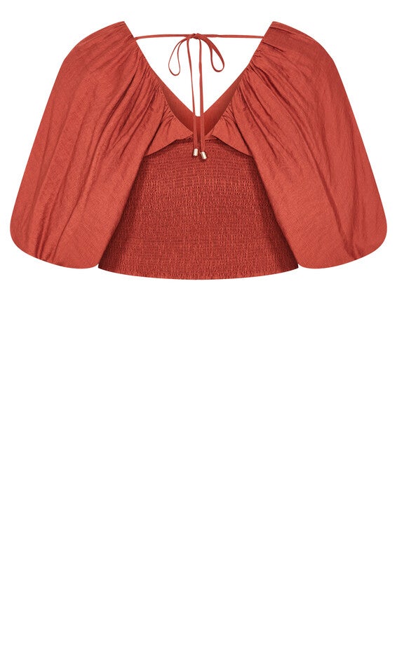 Peta Top - cinnamon, BROWN, alternate image number null