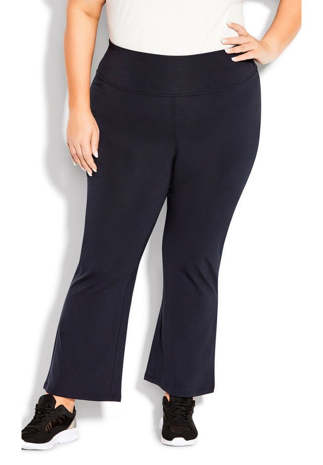 Active Bootleg Pant, TALL NAVY, alternate image number 2