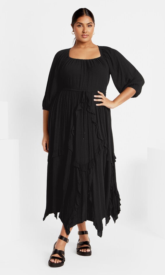 Arzel Dress - black, BLACK, hi-res image number null