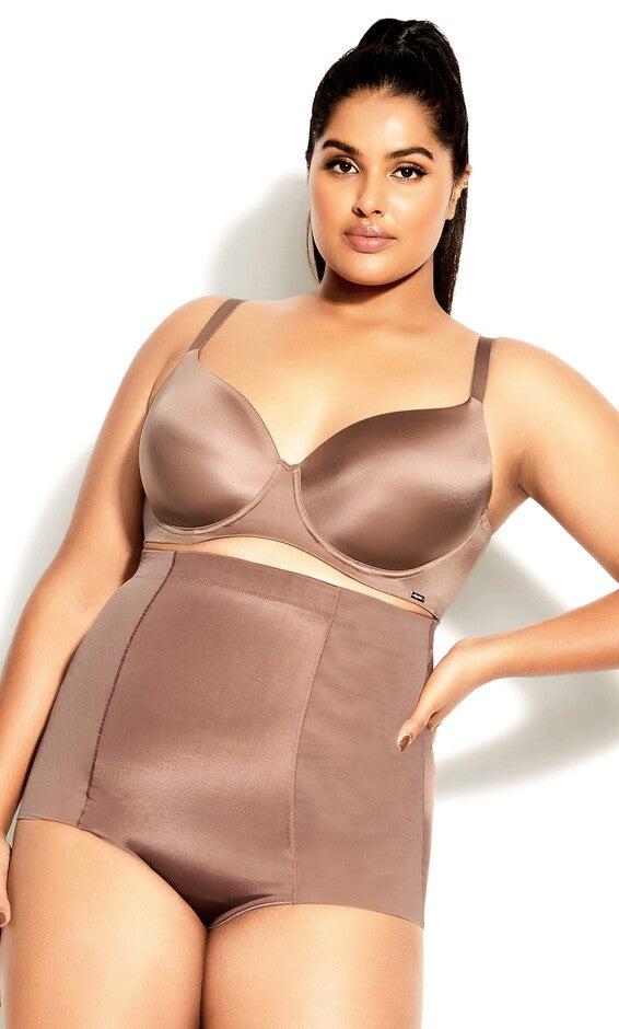 Smooth & Chic T-Shirt Bra - bronze, BROWN, hi-res image number null