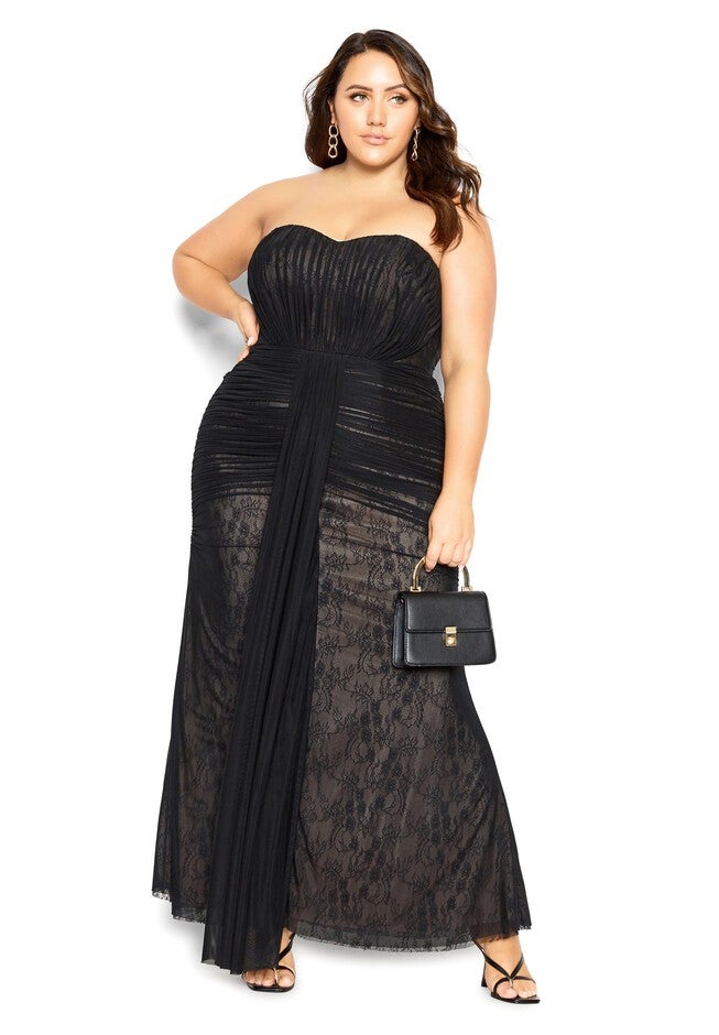 Desire Maxi Dress - black, BLACK, hi-res image number 0