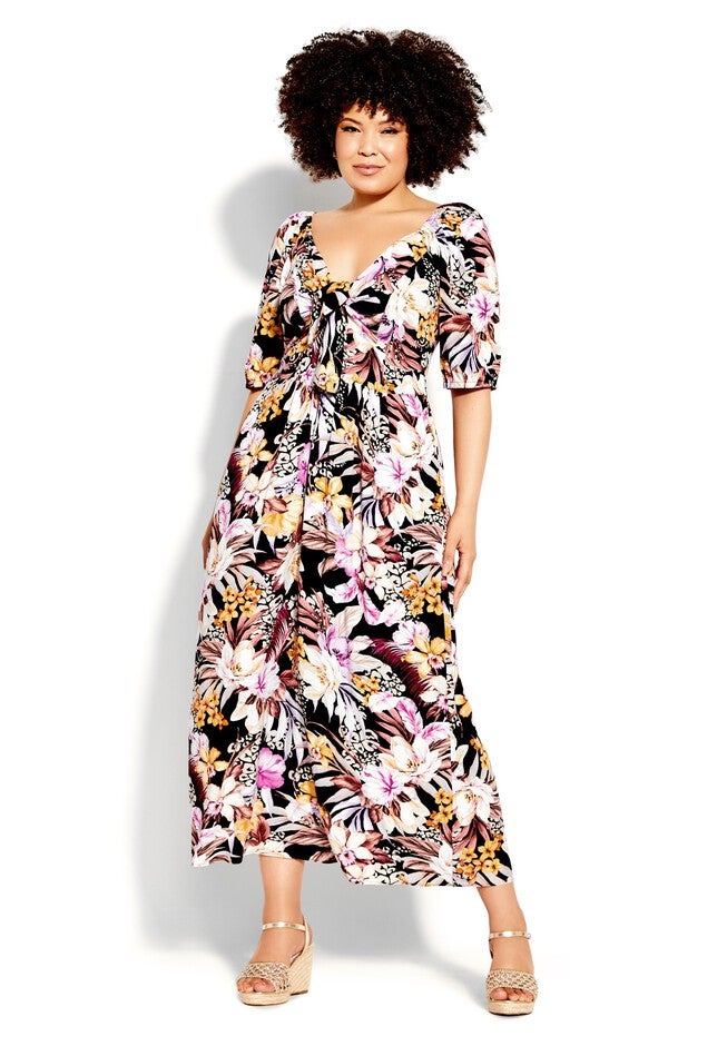 Mahe Maxi Dress - black, BLACK, hi-res image number 0