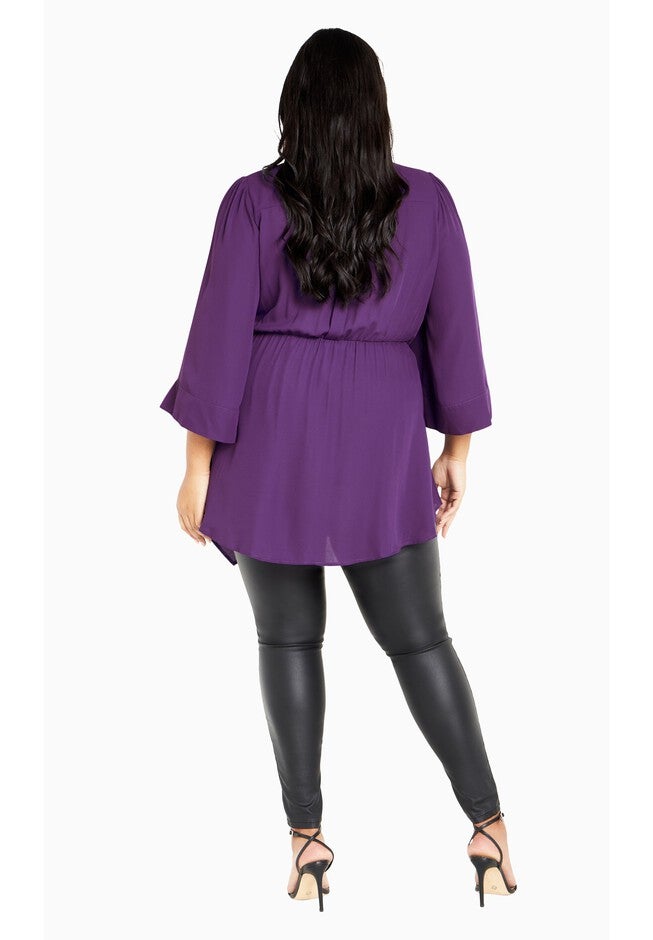 Shibara Vibes Top - petunia, PURPLE, alternate image number null