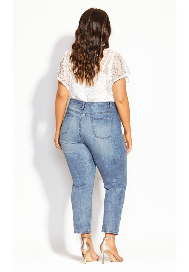 Harley Hi Rise Skinny Jean - denim, BLUE, alternate image number 2