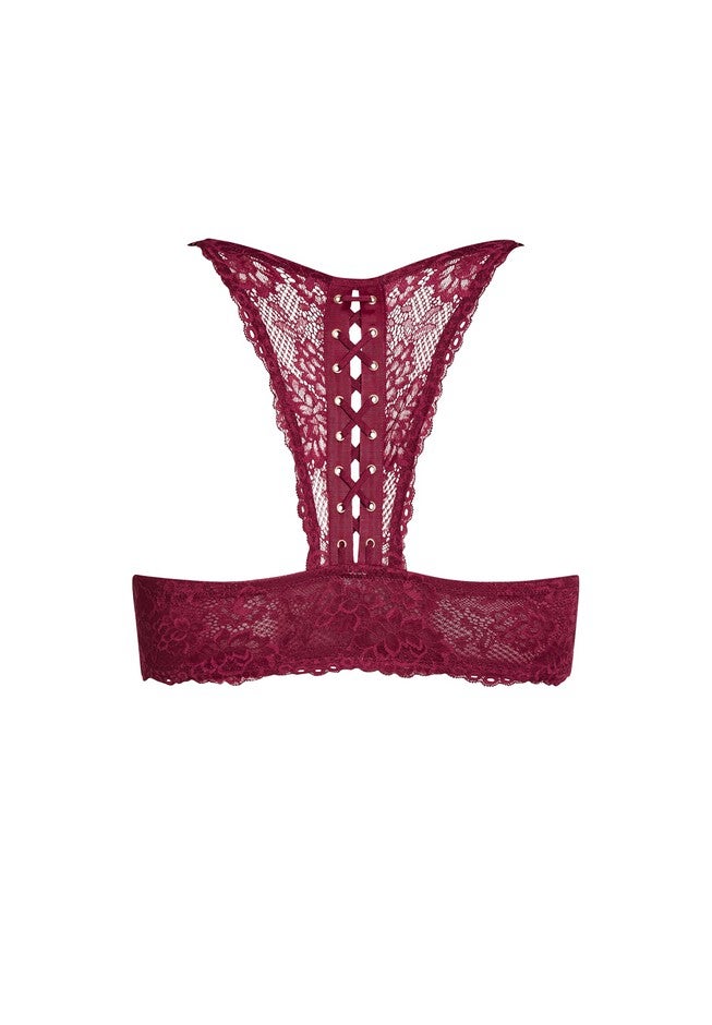 Pia Push Up Bra - merlot, PURPLE, alternate image number null