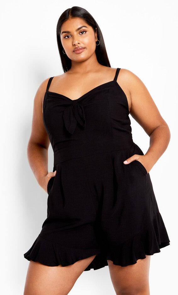 Oasis Playsuit - black, BLACK, alternate image number null