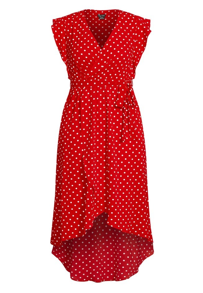 Red Love Maxi Dress - red, RED, alternate image number 3