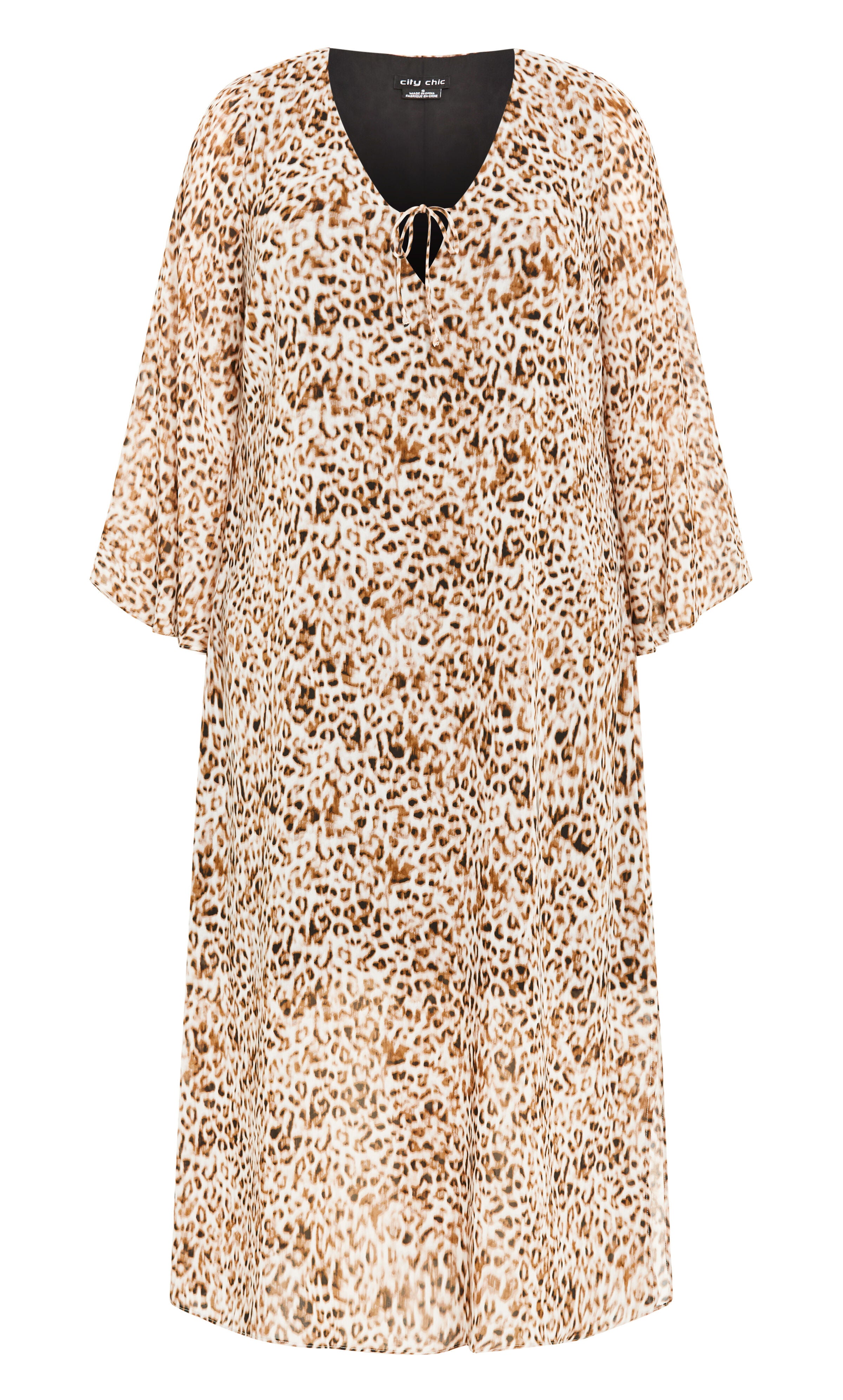 Gigi Print Maxi Dress - print, BROWN, alternate image number 5