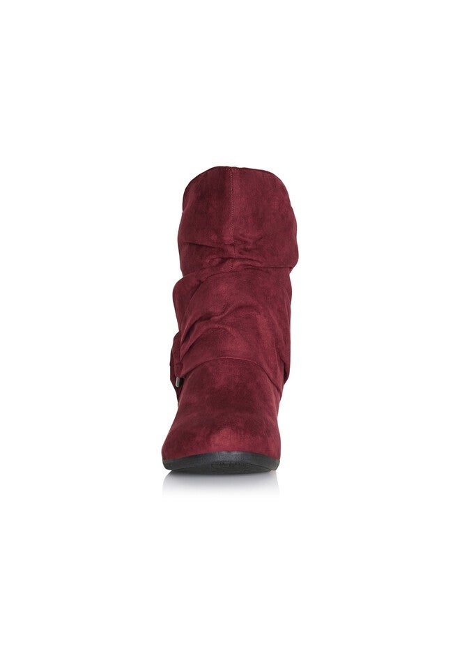 Serena Wide Width Ankle Boot, BURGUNDY, alternate image number null