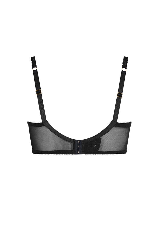Clementine Underwire Bra - black, BLACK, alternate image number 3