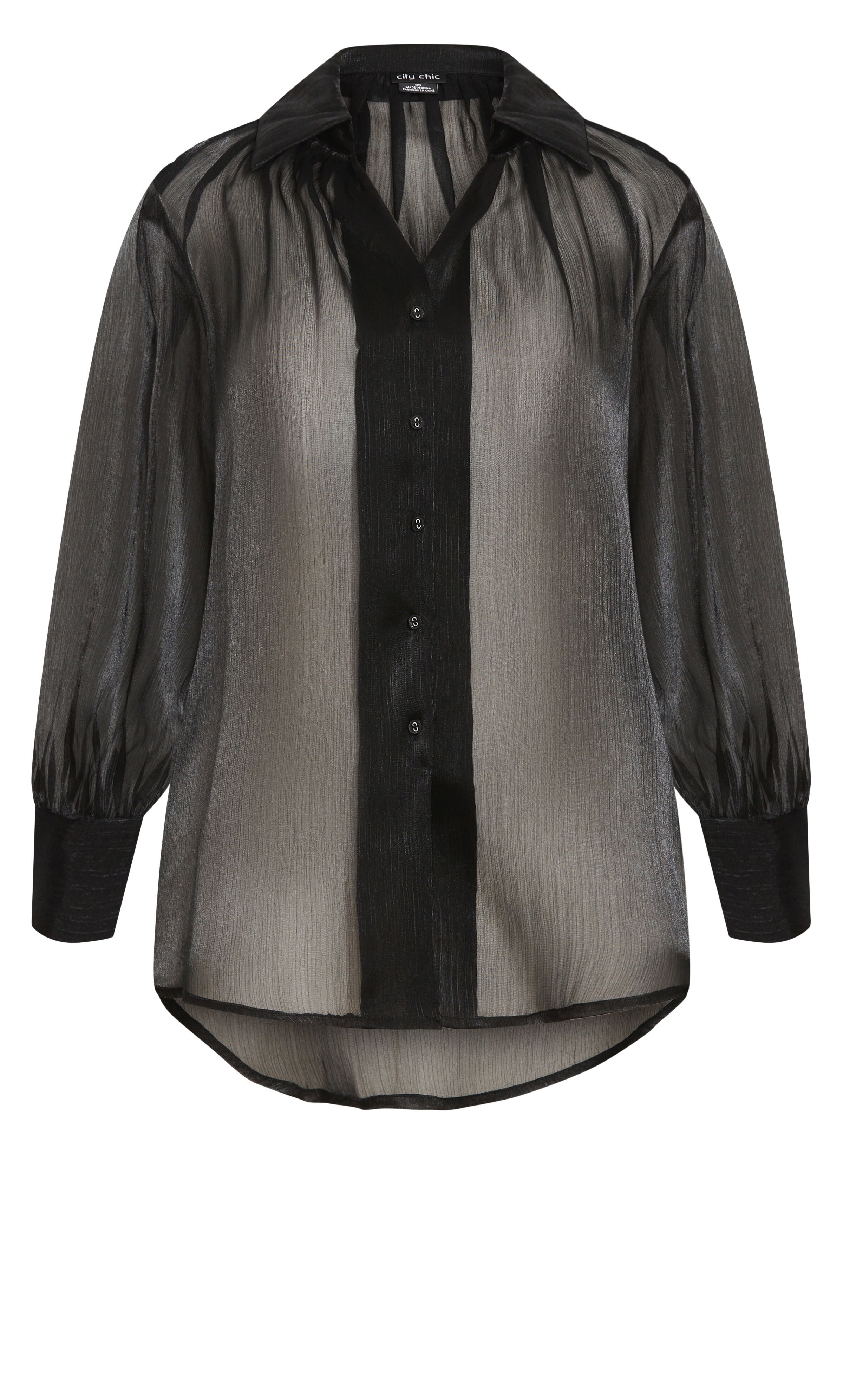 Iliana Shirt - black, BLACK, alternate image number 3