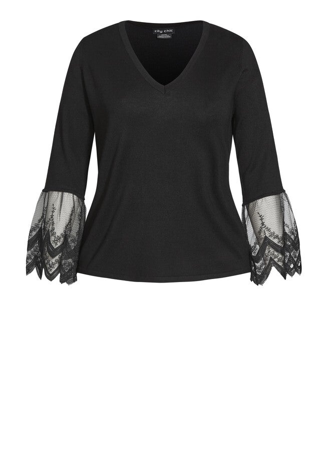 Scarlett Sweater - black, BLACK, alternate image number null