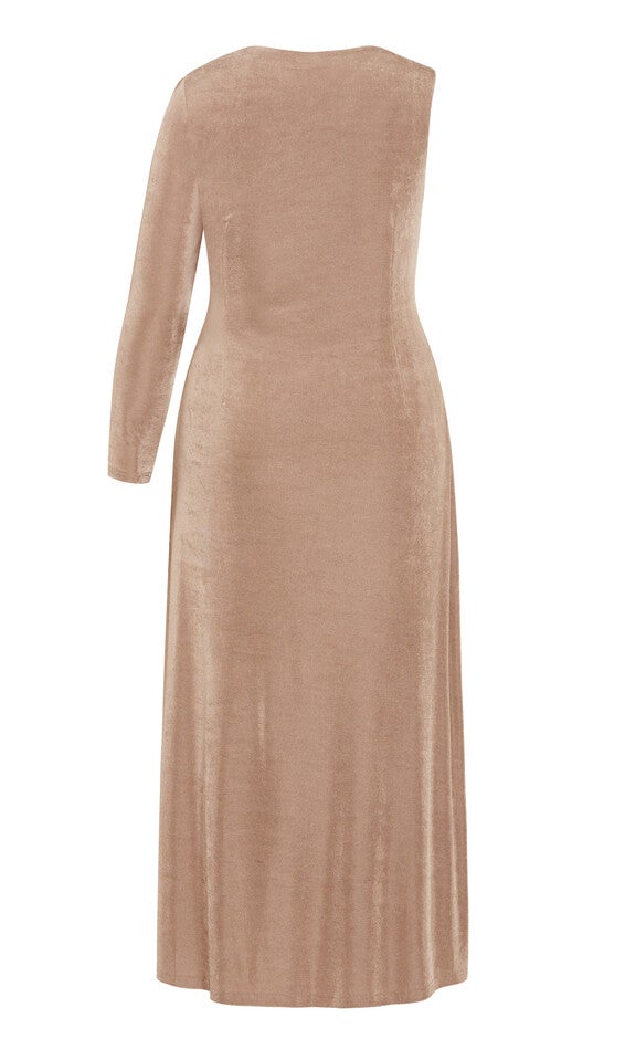 Paola Maxi Dress - mocha, BROWN, alternate image number null