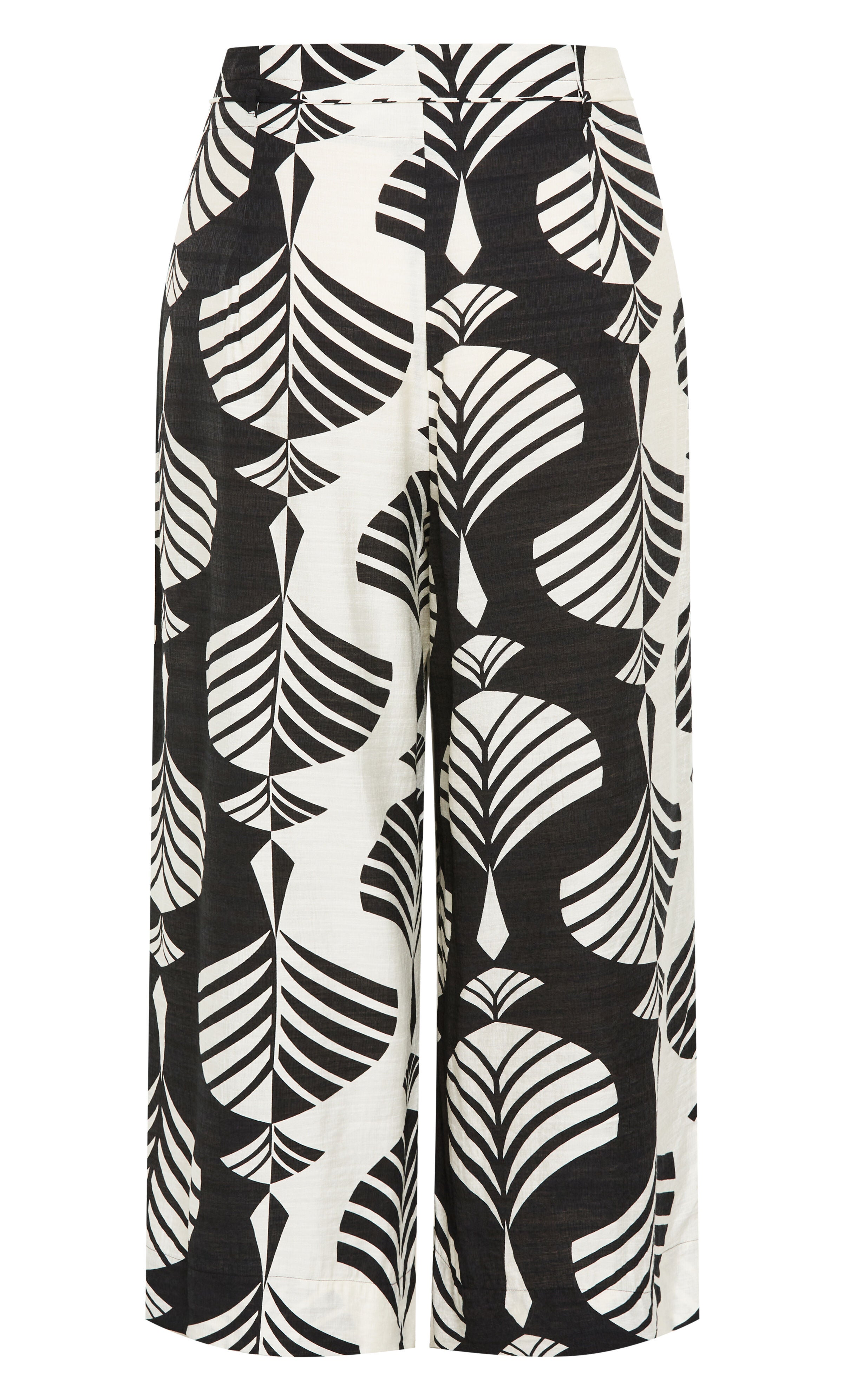 Peta Print Pant - black, BLACK, alternate image number 4