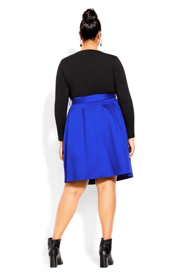 Uptown Girl Dress - cobalt, BLUE, alternate image number 2