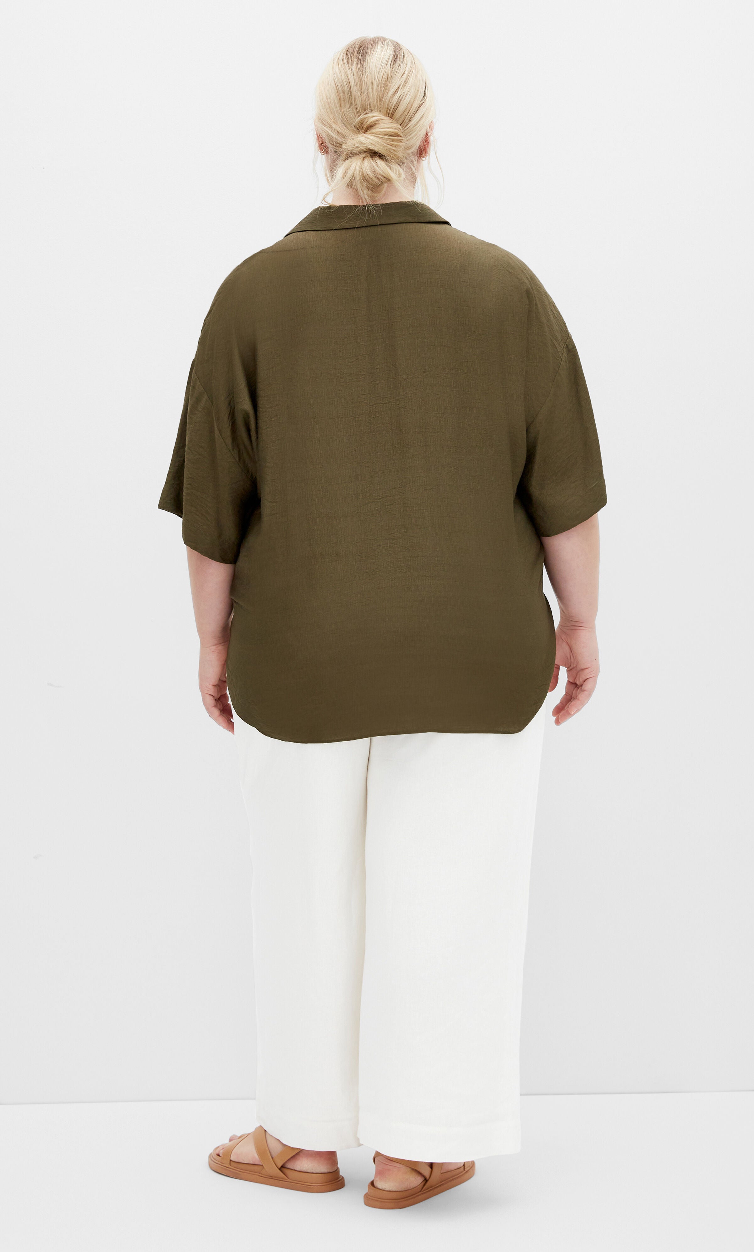 Rosie Shirt - navy, GREEN, alternate image number 2