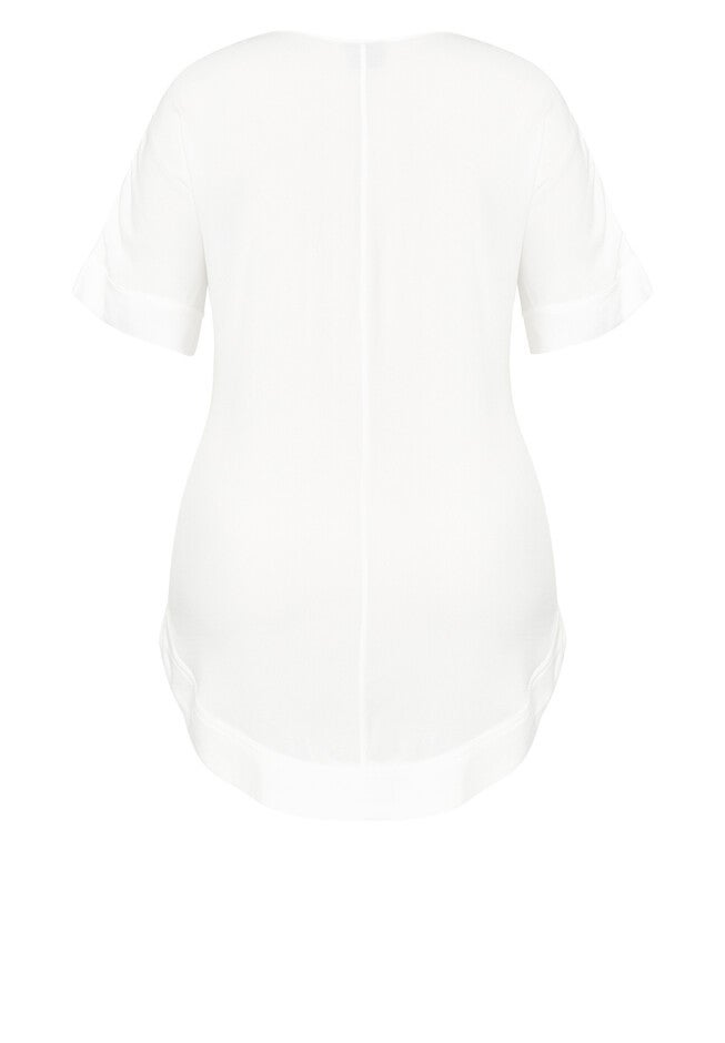 Easy Weekend Top - ivory, WHITE, alternate image number 5