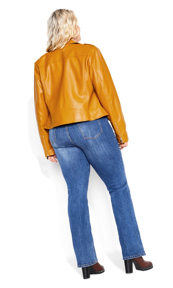 Megan Jacket - caramel, BROWN, alternate image number null
