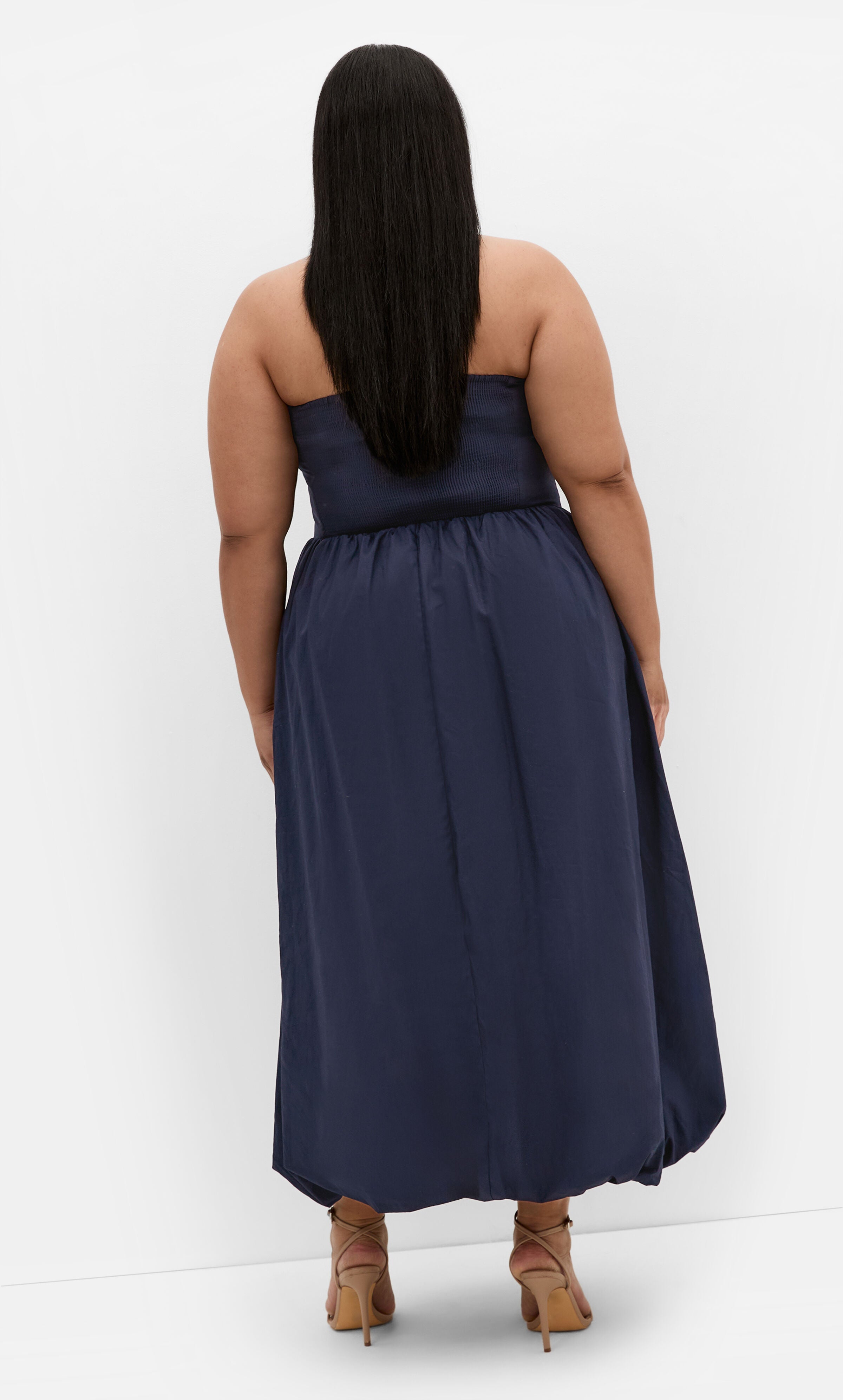 Alina Maxi Dress - navy, BLUE, alternate image number 2