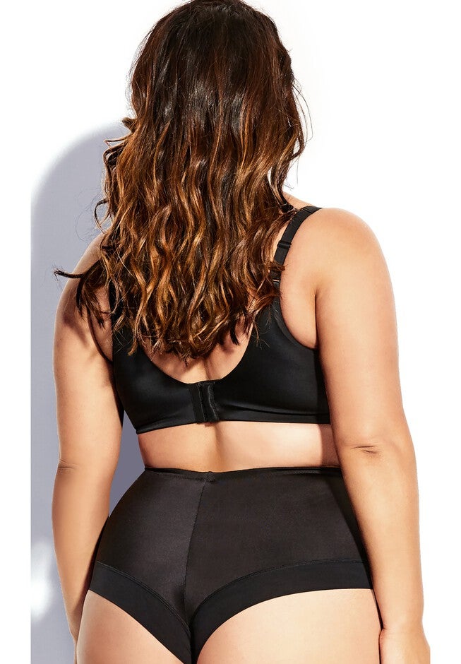 Smooth & Chic Control Thong - black, BLACK, on-hover image number 1