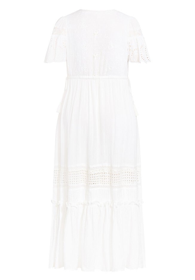 Skylar Maxi Dress, WHITE, alternate image number 3
