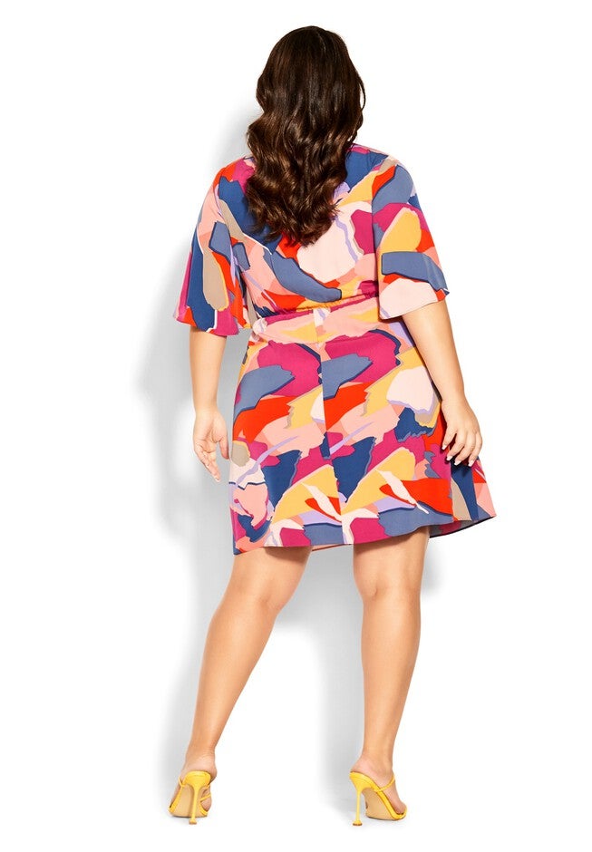 Brittany Dress - multi, BLUE, alternate image number null