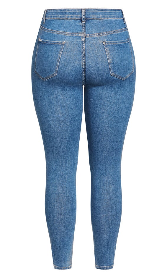 Harley Classic Skinny Jean - sapphire denim, SAPPHIRE, alternate image number null