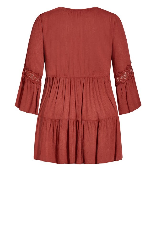 Iris Dress - bronze, BROWN, alternate image number null