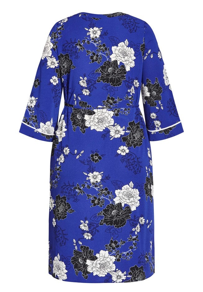 La Fleur Jacket - blue, BLUE, alternate image number 5