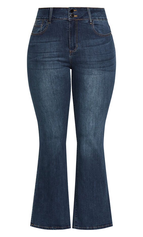 Harley Simple Bootleg Jean - indigo, BLUE, alternate image number null
