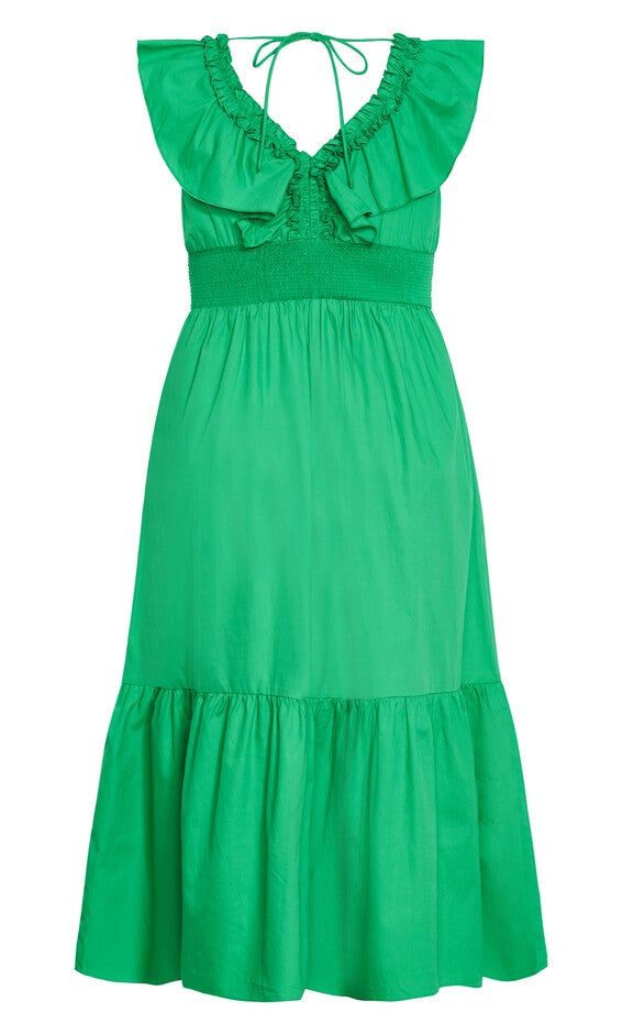 Kelly Maxi Dress - green, GREEN, alternate image number 4