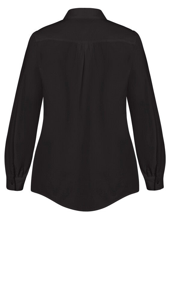 Clean Look Shirt - black, BLACK, alternate image number null