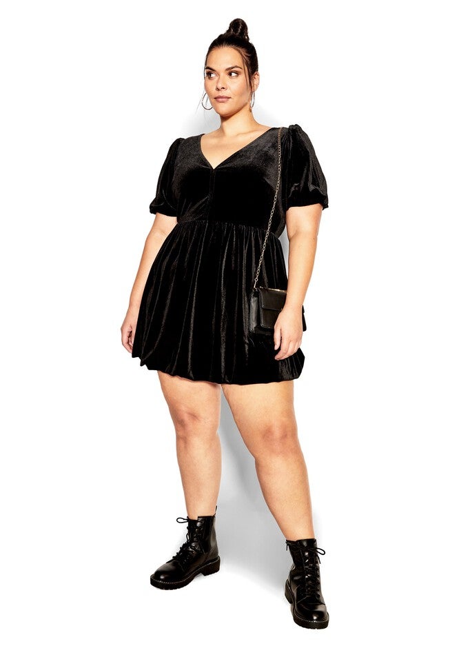 Ada Dress - black, BLACK, hi-res image number null
