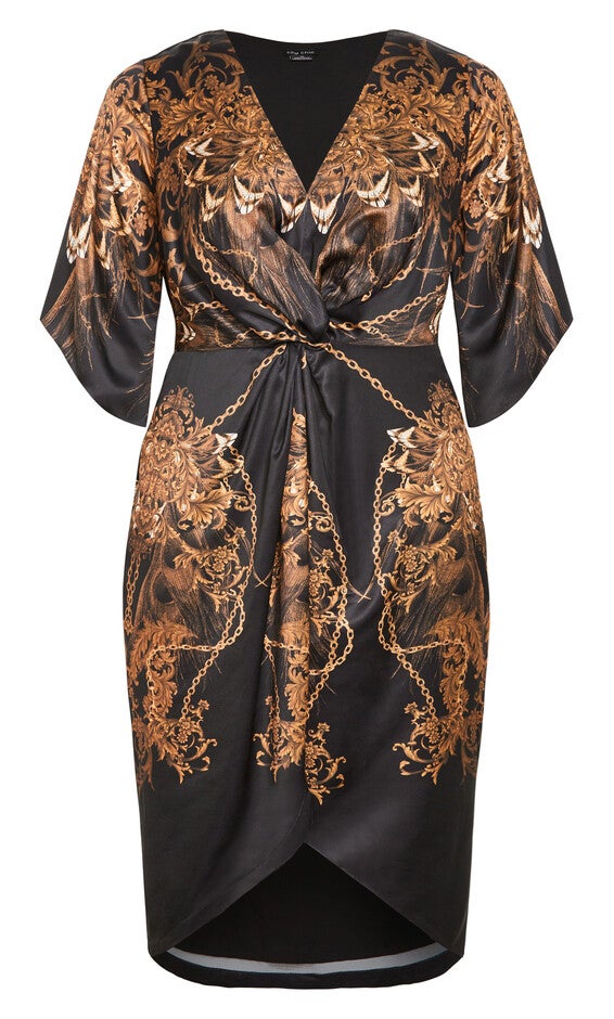 Priscilla Dress - gold, GOLD, alternate image number null