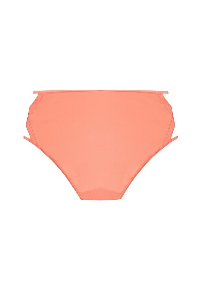 Fashion Microfiber Hi Cut Brief, SOFT PEACH, alternate image number 3