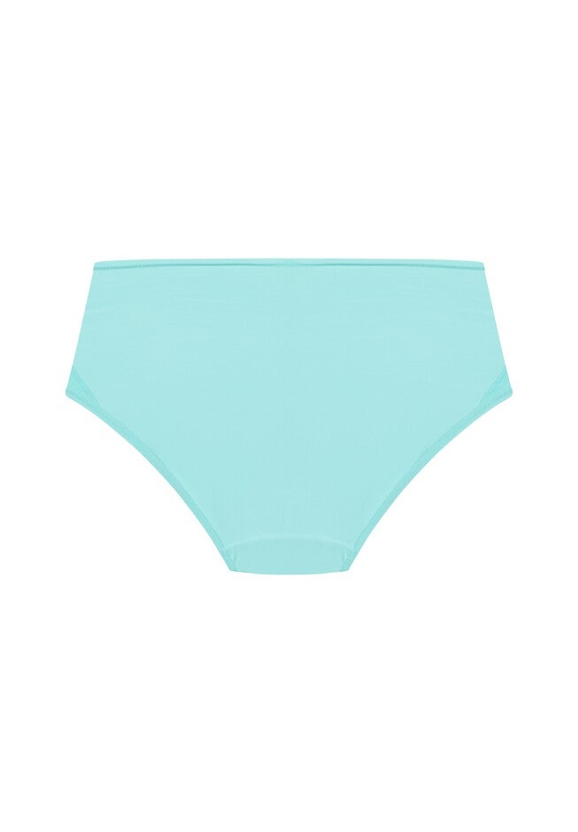 Fashion Microfiber Hi Cut Brief, PEPPERMINT, alternate image number null