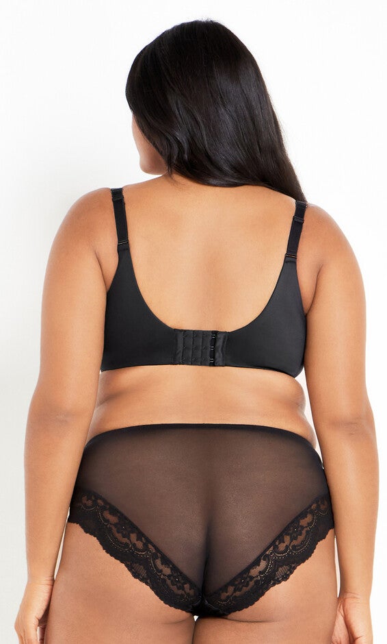 Smooth & Chic T-Shirt Bra - black, BLACK, alternate image number 2