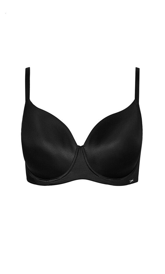 Smooth & Chic T-Shirt Bra - black, BLACK, alternate image number 3
