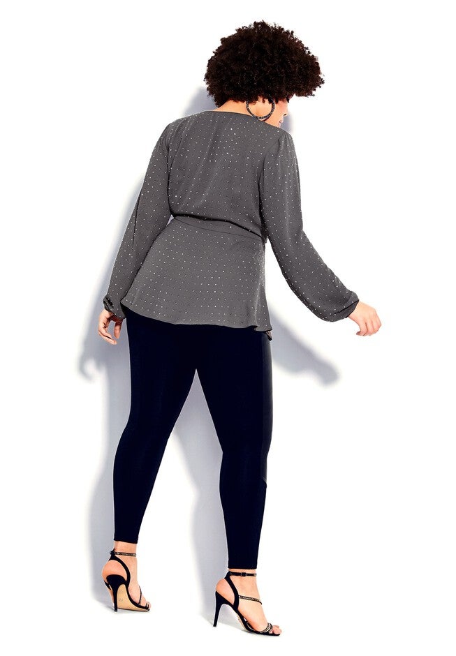Bling Flirt Top - grey, GREY, alternate image number null