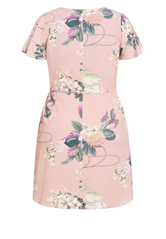 Kirrily Dress - blush, PINK, alternate image number null