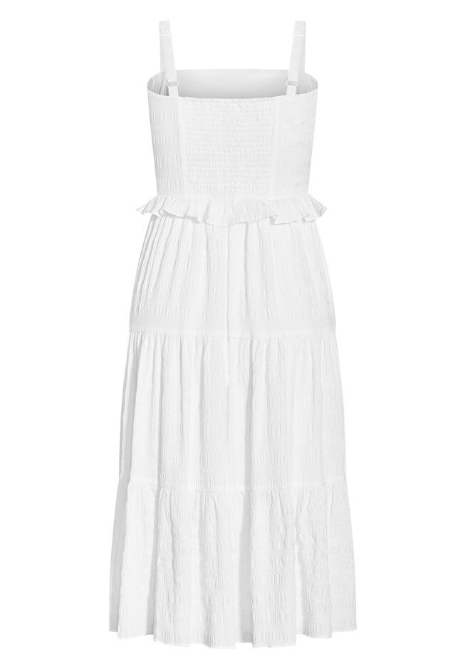 Tier Love Dress - ivory, WHITE, alternate image number null