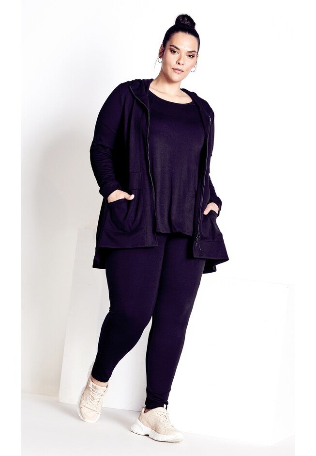 Timeout Bamboo Jacket - black, BLACK, alternate image number 6