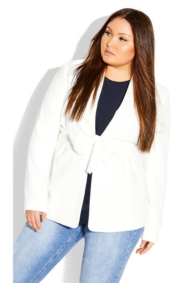 Elegance Jacket - ivory, WHITE, hi-res image number 0